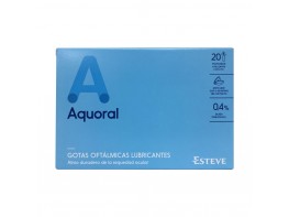 Imagen del producto Aquoral colirio lubricante ocular 20 monodosis